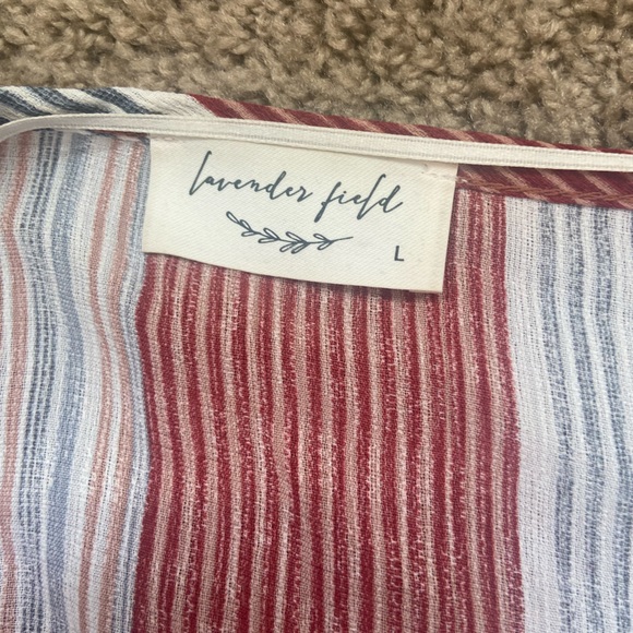 Cute Striped Top/Blouse - Picture 2 of 4